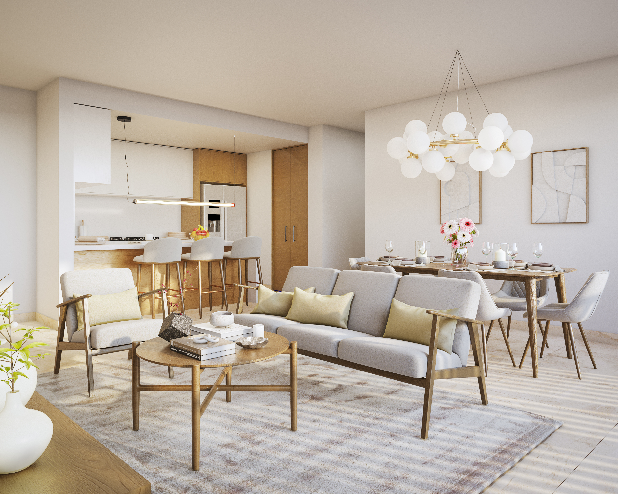 Vista del render de la constructora GDC Desarrollos